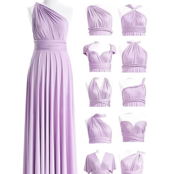 Lavender Infinity Dress - Picture 1 of 1